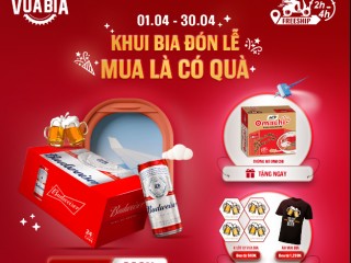 Mã giảm giá Vuabia 50k khi mua các sản phẩm  tại VuaBia